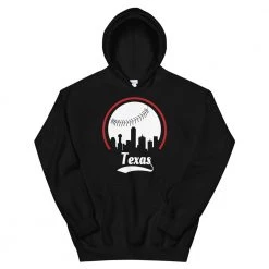 Fan Gear Nation Unisex Texas Rangers Baseball Hoodie