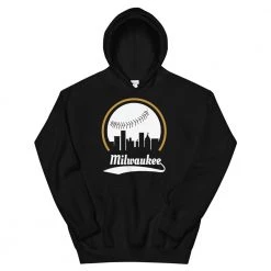 Fan Gear Nation Unisex Milwaukee Brewers Baseball Hoodie