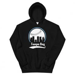 Fan Gear Nation Unisex Tampa Bay Rays Baseball Hoodie