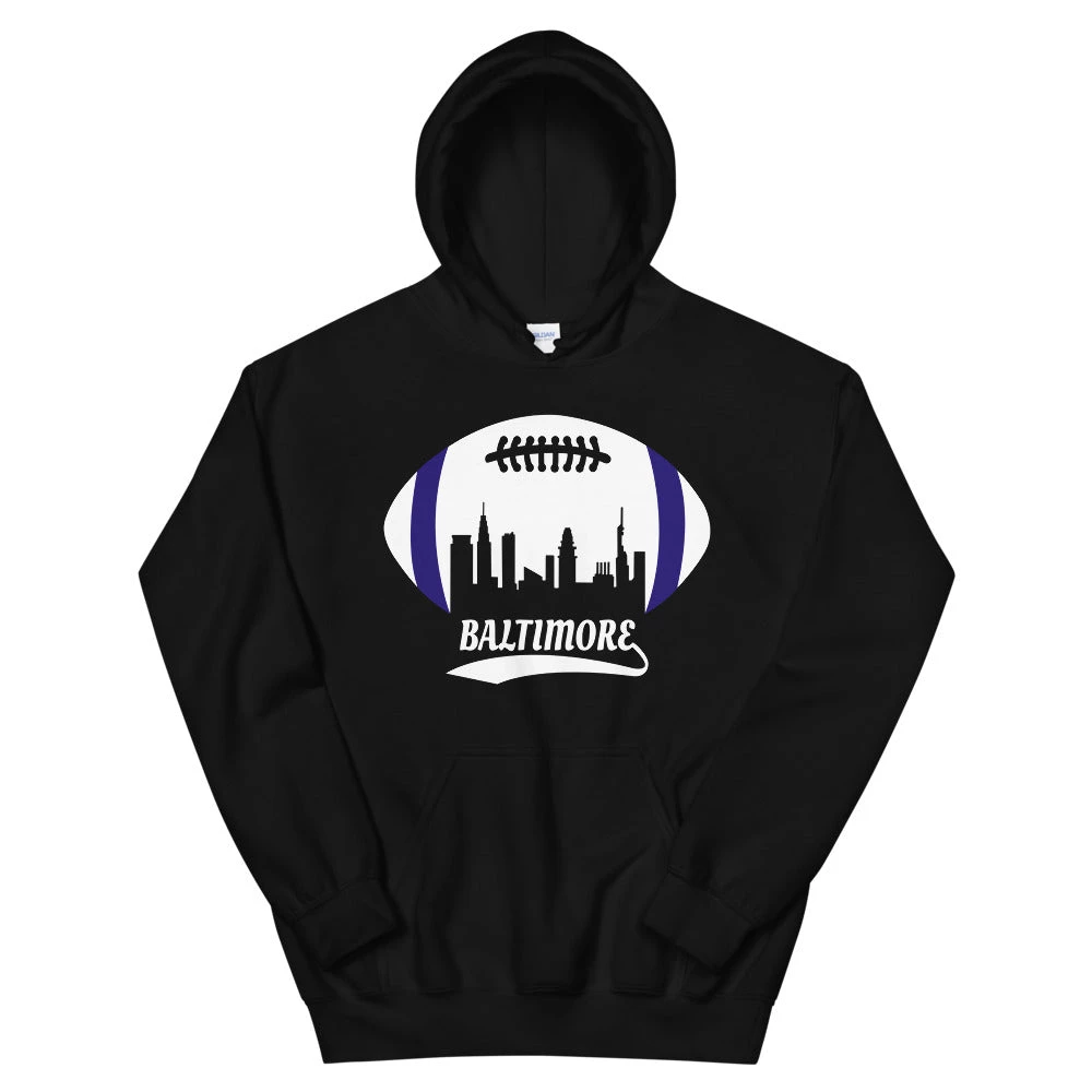 Fan Gear Nation Unisex Baltimore Ravens Football Pullover Hoodie 4 Fan Gear Nation Unisex Baltimore Ravens Football Pullover Hoodie