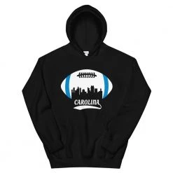Fan Gear Nation Unisex Carolina Panthers Football Pullover Hoodie