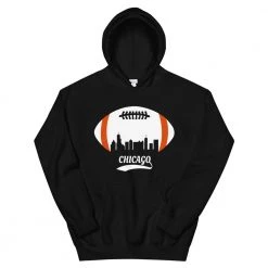 Fan Gear Nation Unisex Chicago Bears Football Pullover Hoodie