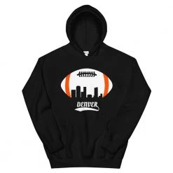 Fan Gear Nation Unisex Denver Broncos Football Pullover Hoodie