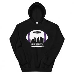 Fan Gear Nation Unisex Minnesota Vikings Football Pullover Hoodie