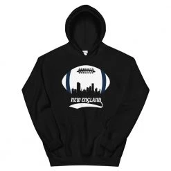 Fan Gear Nation Unisex New England Patriots Football Pullover Hoodie