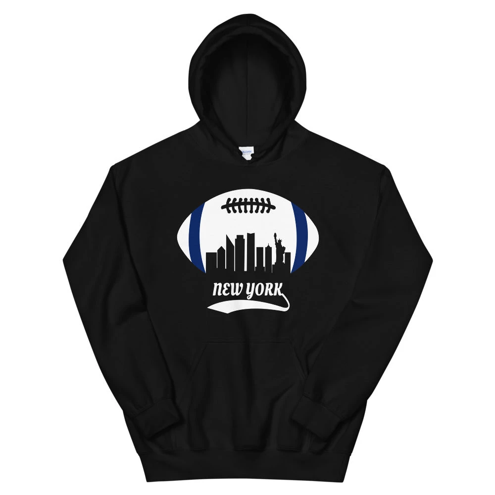 Fan Gear Nation Unisex New York Giants Football Pullover Hoodie 4 Fan Gear Nation Unisex New York Giants Football Pullover Hoodie