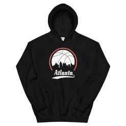 Fan Gear Nation Unisex Atlanta Hawks Basketball Pullover Hoodie