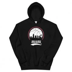 Fan Gear Nation Unisex Miami Heat Basketball Pullover Hoodie
