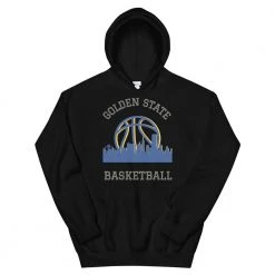 Fan Gear Nation Golden State Warriors Basketball Pullover Hoodie Unisex Cotton/Polyester