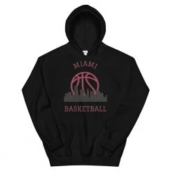 Fan Gear Nation Miami Heat Basketball Pullover Hoodie Unisex Cotton/Polyester