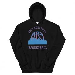 Fan Gear Nation Philadelphia 76ers Basketball Pullover Hoodie Unisex Cotton/Polyester
