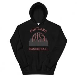 Fan Gear Nation Portland Trailblazers Basketball Pullover Hoodie Unisex Cotton/Polyester