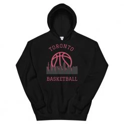 Fan Gear Nation Toronto Raptors Basketball Pullover Hoodie Unisex Cotton/Polyester