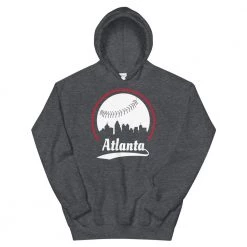 Fan Gear Nation Unisex Atlanta Braves Baseball Hoodie
