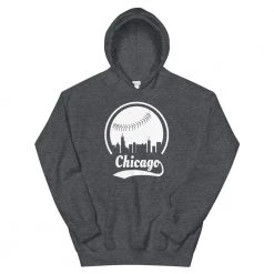Fan Gear Nation Unisex Chicago White Sox Baseball Hoodie
