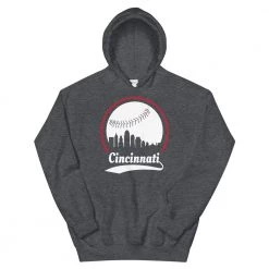 Fan Gear Nation Unisex Cincinnati Reds Baseball Hoodie 10 Fan Gear Nation Unisex Cincinnati Reds Baseball Hoodie