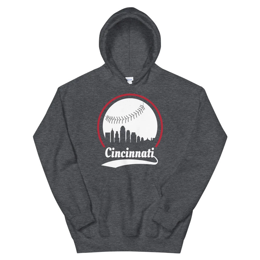 Fan Gear Nation Unisex Cincinnati Reds Baseball Hoodie 6 Fan Gear Nation Unisex Cincinnati Reds Baseball Hoodie