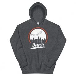 Fan Gear Nation Unisex Detroit Tigers Baseball Hoodie