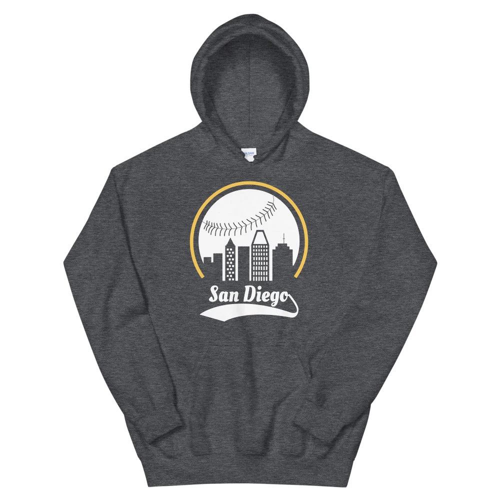 Fan Gear Nation Unisex San Diego Padres Baseball Hoodie 5 Fan Gear Nation Unisex San Diego Padres Baseball Hoodie
