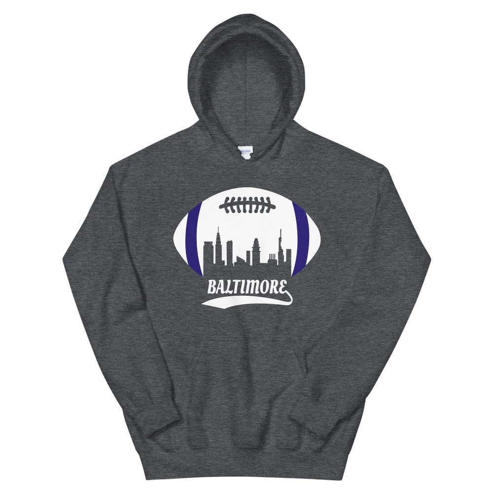 Fan Gear Nation Unisex Baltimore Ravens Football Pullover Hoodie 5 Fan Gear Nation Unisex Baltimore Ravens Football Pullover Hoodie