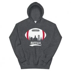 Fan Gear Nation Unisex Buffalo Bills Football Pullover Hoodie