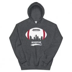 Fan Gear Nation Unisex Houston Texans Football Pullover Hoodie