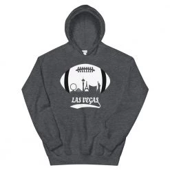 Fan Gear Nation Unisex Las Vegas Raiders Football Pullover Hoodie
