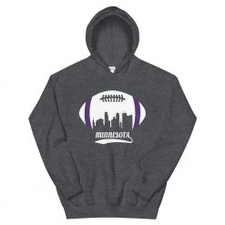 Fan Gear Nation Unisex Minnesota Vikings Football Pullover Hoodie