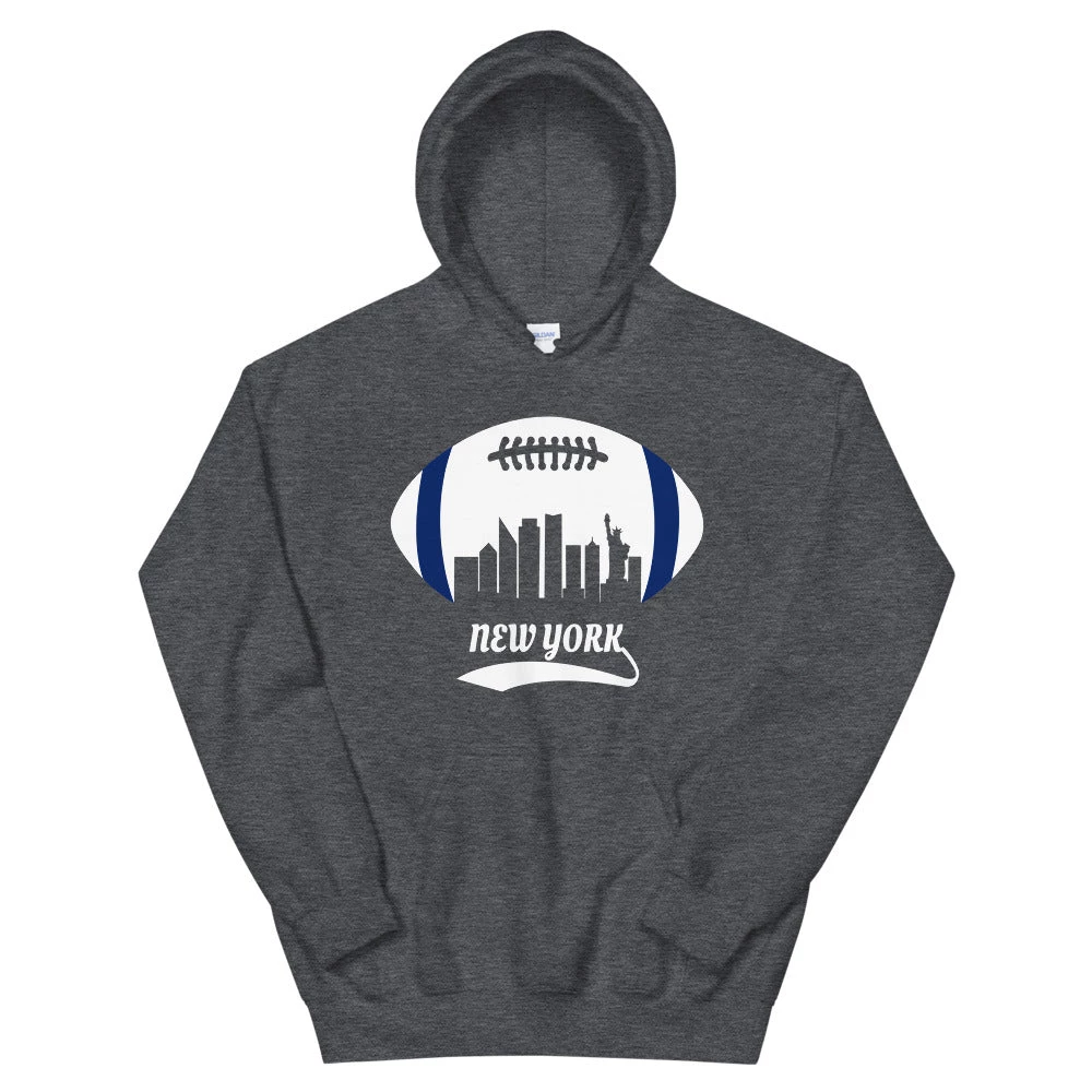 Fan Gear Nation Unisex New York Giants Football Pullover Hoodie 5 Fan Gear Nation Unisex New York Giants Football Pullover Hoodie