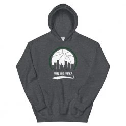 Fan Gear Nation Unisex Milwaukee Bucks Basketball Pullover Hoodie