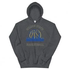 Fan Gear Nation Golden State Warriors Basketball Pullover Hoodie Unisex Cotton/Polyester