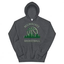 Fan Gear Nation Milwaukee Bucks Basketball Pullover Hoodie Unisex Cotton/Polyester