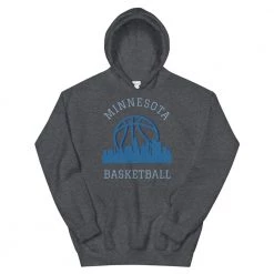 Fan Gear Nation Minnesota Timberwolves Basketball Pullover Hoodie Unisex Cotton/Polyester