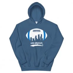 Fan Gear Nation Unisex Los Angeles Chargers Football Pullover Hoodie