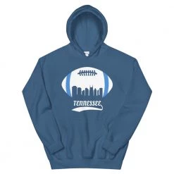 Fan Gear Nation Unisex Tennessee Titans Football Pullover Hoodie
