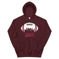 Fan Gear Nation Unisex Arizona Cardinals Football Pullover Hoodie