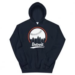 Fan Gear Nation Unisex Detroit Tigers Baseball Hoodie