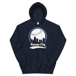 Fan Gear Nation Unisex Kansas City Royals Baseball Hoodie