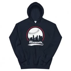Fan Gear Nation Unisex Minnesota Twins Baseball Hoodie