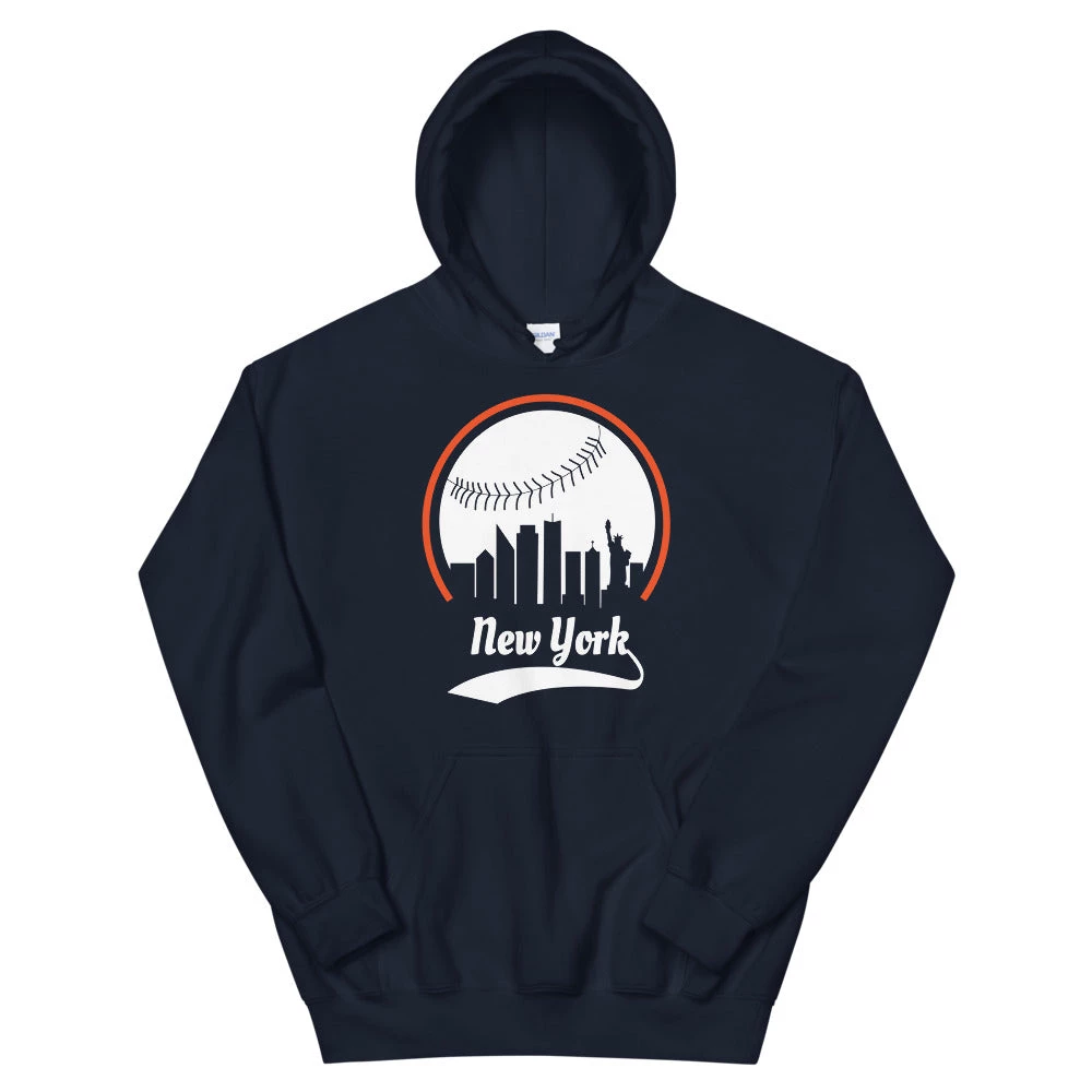 Fan Gear Nation Unisex New York Mets Baseball Hoodie 3 Fan Gear Nation Unisex New York Mets Baseball Hoodie