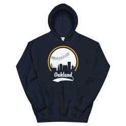 Fan Gear Nation Unisex Oakland Athletics Baseball Hoodie