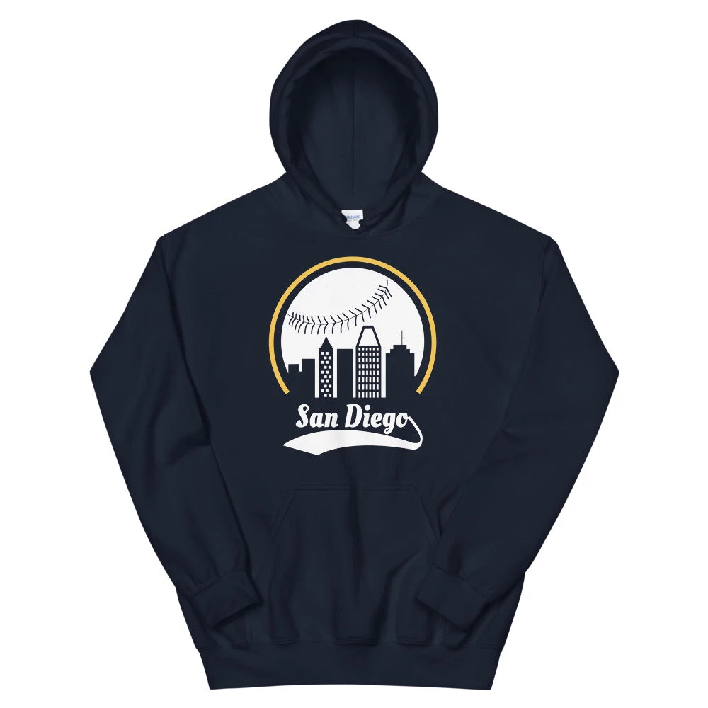 Fan Gear Nation Unisex San Diego Padres Baseball Hoodie 4 Fan Gear Nation Unisex San Diego Padres Baseball Hoodie