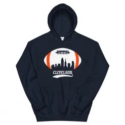 Fan Gear Nation Unisex Cleveland Browns Football Pullover Hoodie
