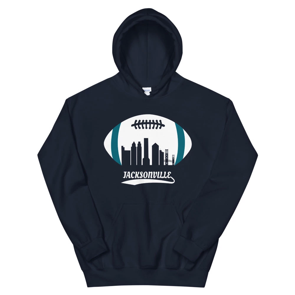 Fan Gear Nation Unisex Jacksonville Jaguars Football Pullover Hoodie 3 Fan Gear Nation Unisex Jacksonville Jaguars Football Pullover Hoodie