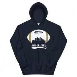 Fan Gear Nation Unisex New Orleans Saints Football Pullover Hoodie