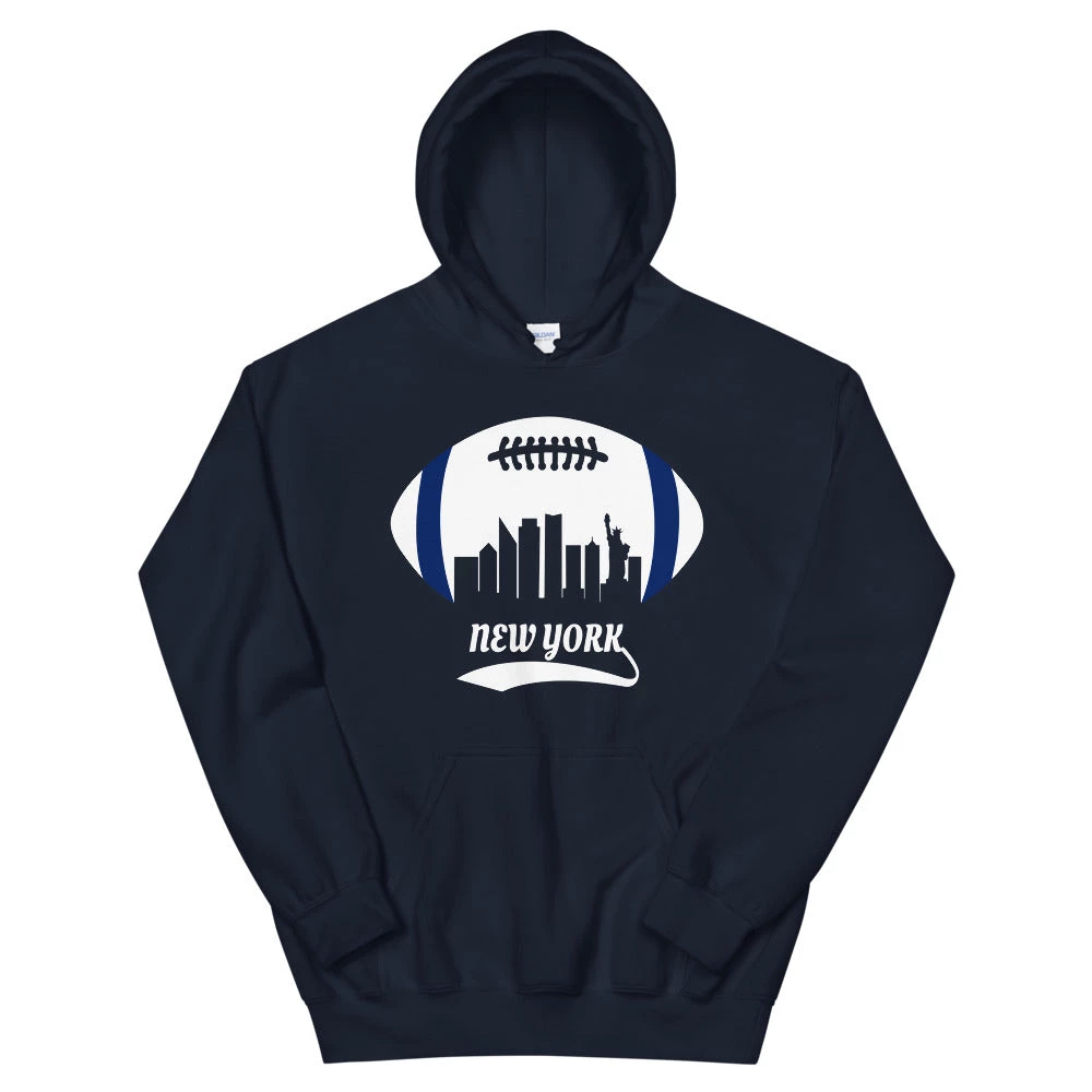 Fan Gear Nation Unisex New York Giants Football Pullover Hoodie 3 Fan Gear Nation Unisex New York Giants Football Pullover Hoodie