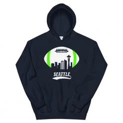 Fan Gear Nation Unisex Seattle Seahawks Football Pullover Hoodie