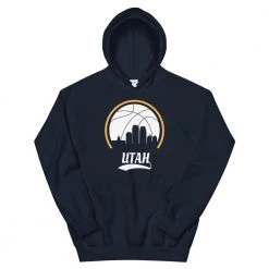 Fan Gear Nation Unisex Utah Jazz Basketball Pullover Hoodie