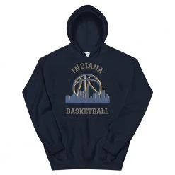 Fan Gear Nation Indiana Pacers Basketball Pullover Hoodie Unisex Cotton/Polyester