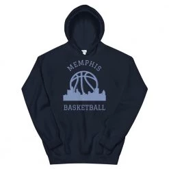 Fan Gear Nation Memphis Grizzlies Basketball Pullover Hoodie Unisex Cotton/Polyester